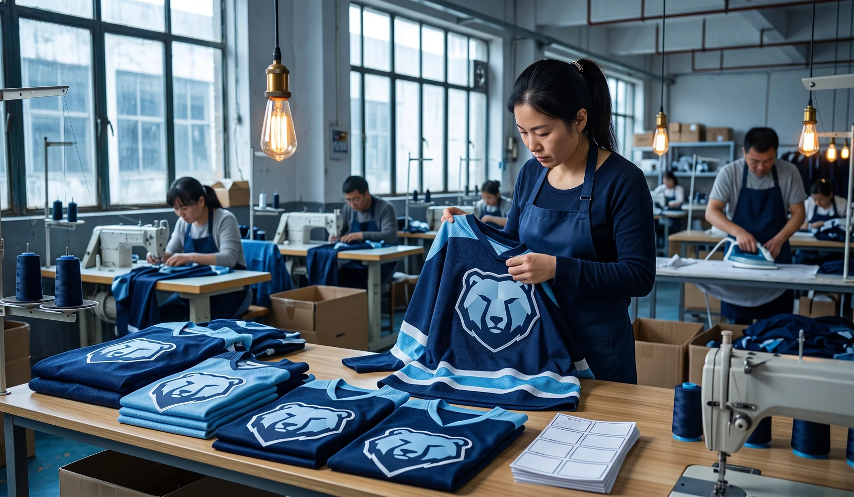 One style across the full size run — every label from Youth S to Adult 3XL exists in both cuts