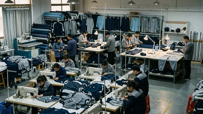 RunHockey Apparel home — the full product range and how the factory works with each buyer type