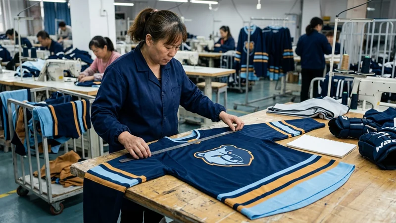 Hockey jersey size chart — the measurements and tolerances behind every size