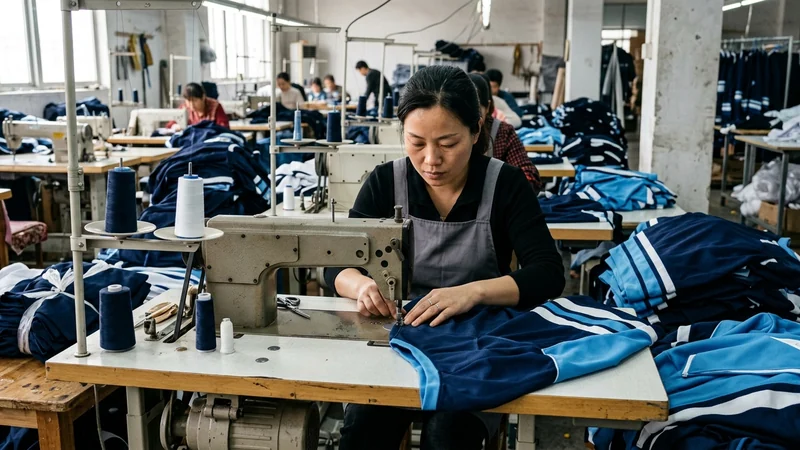 Custom hockey jersey manufacturing — what happens on the factory floor after sample approval